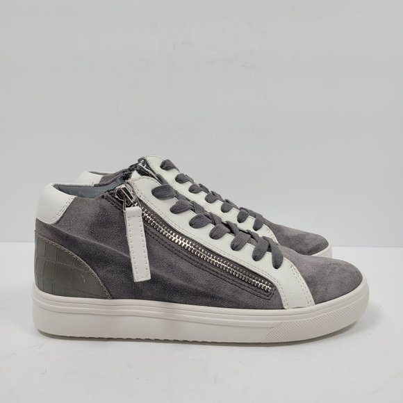 Blondo Genesis Women's Gray Suede Waterproof Sneakers B3305674 US Size 7.5M - Picture 1 of 8